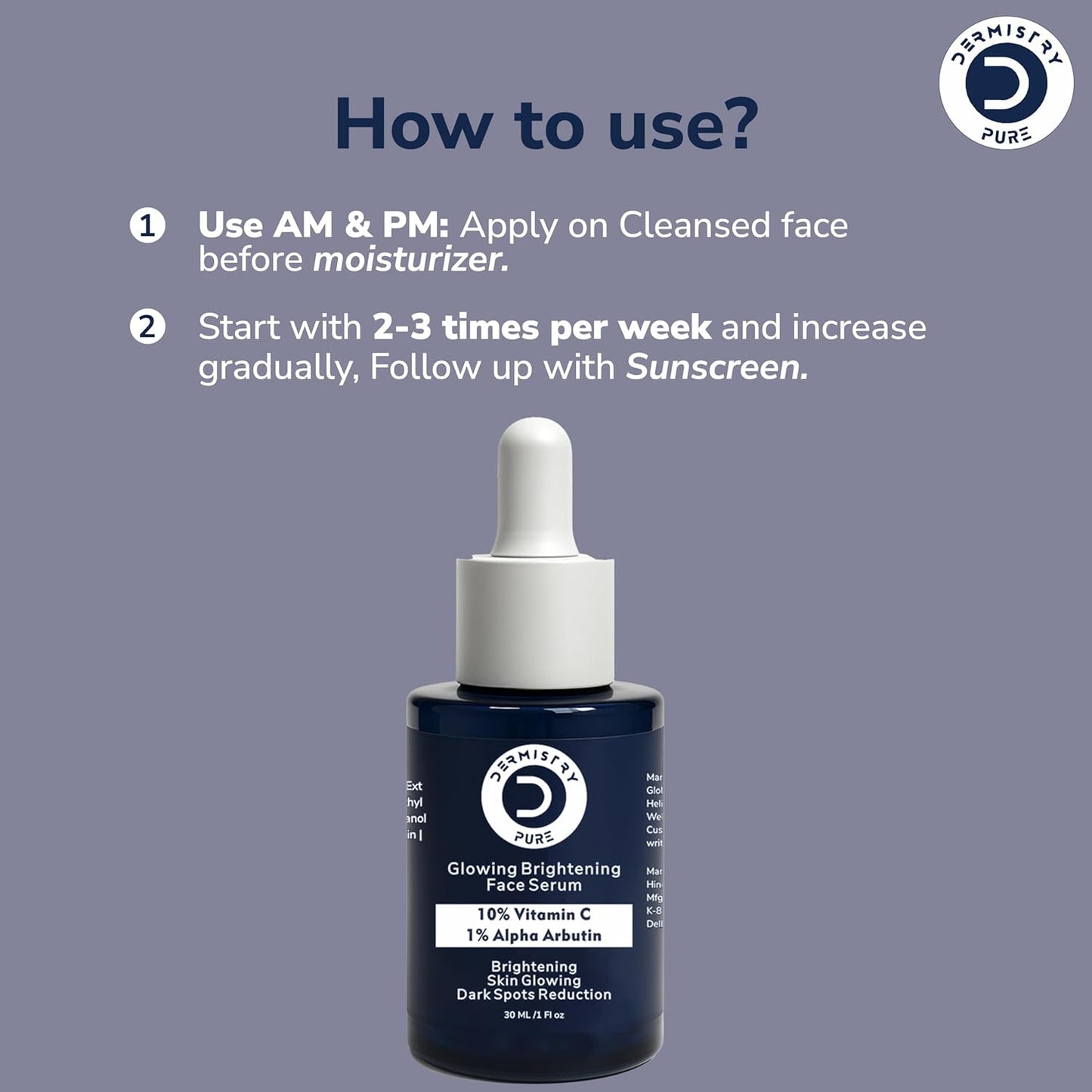 Skin radiance enhancing serum