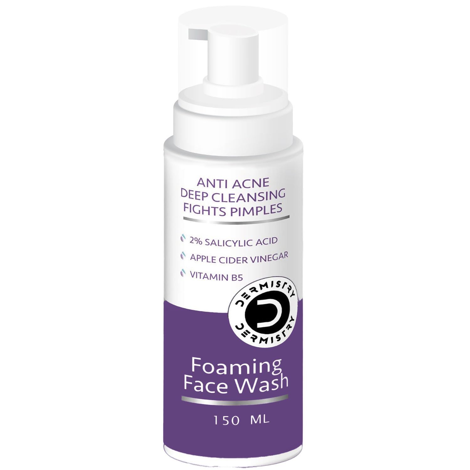 2% Salicylic Acid + Niacinamide Foaming Face Wash for Oily & Acne-Prone Skin – 150ml