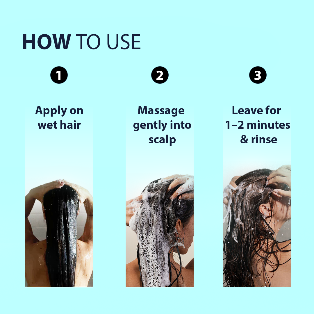 Anti dandruff shampoo for flake free scalp