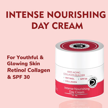 DERMISTRY Anti Ageing Collagen Retinol SPF 30 Moisturizer Day Face Cream For Aging Wrinkles Repair