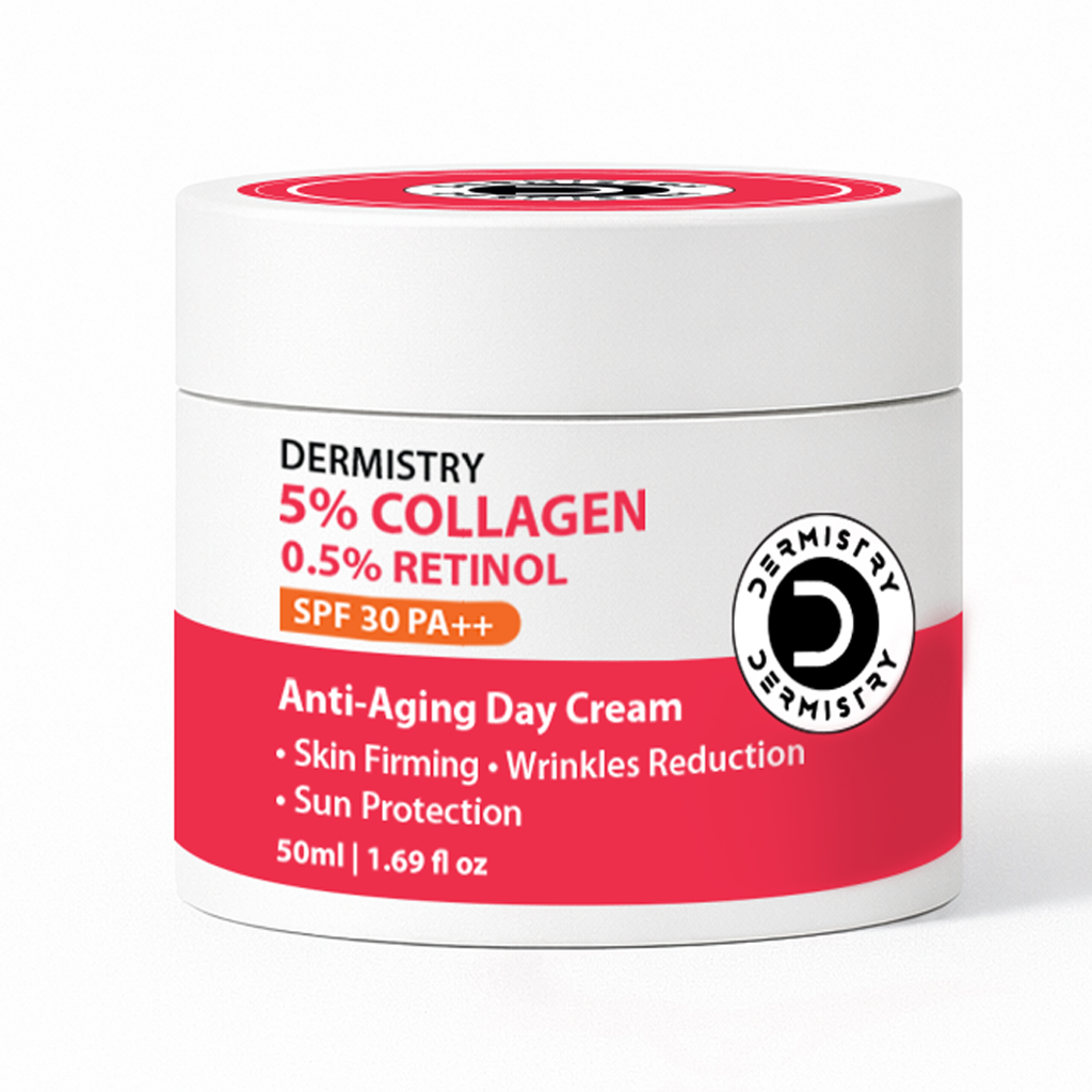 Dermistry Anti Aging Retinol Collagen Firming Lifting Moisturizer Day & Night Face Cream