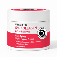 Dermistry Instant Skin Lifting Firming Tightening Retinol Collagen Boost Day Night Anti Aging Face Pack Mask & Night Cream