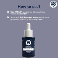 AHA BHA face peel serum