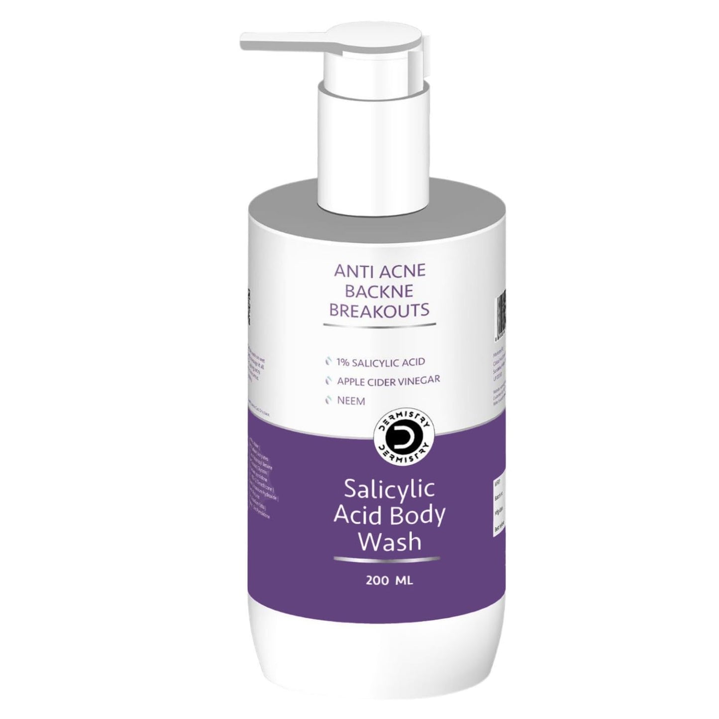 Acne control body wash for clear skin