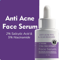 Acne prone skin treatment serum
