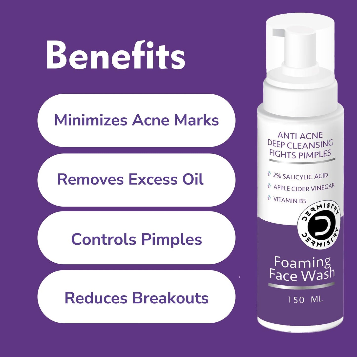 Anti acne daily face wash