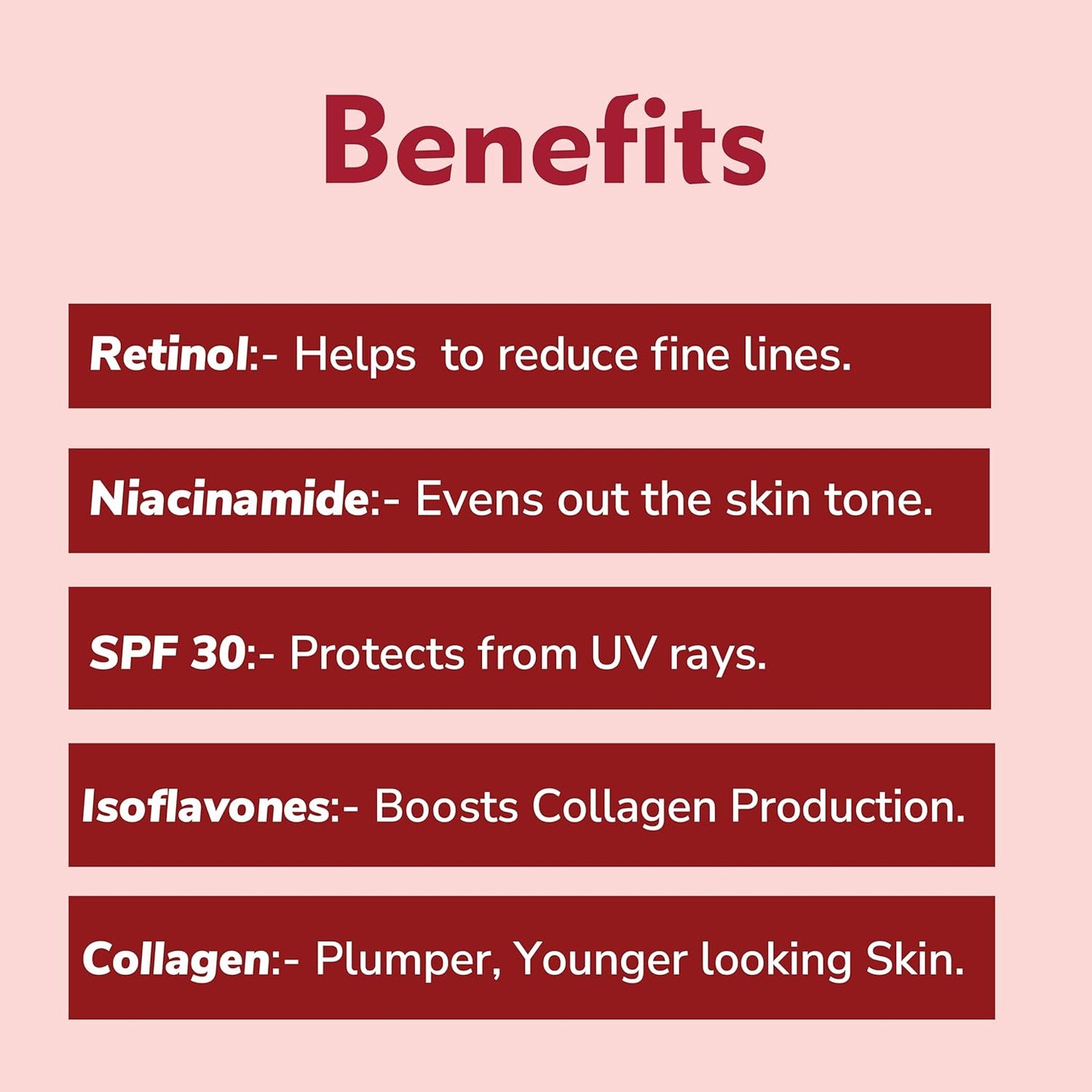 Anti wrinkle collagen day cream