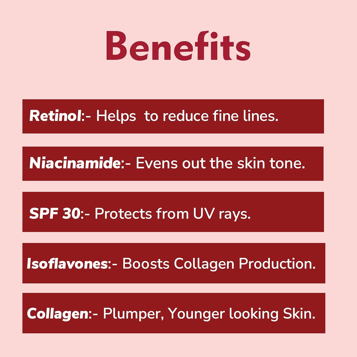 Anti wrinkle collagen day cream