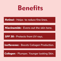 Anti wrinkle collagen day cream