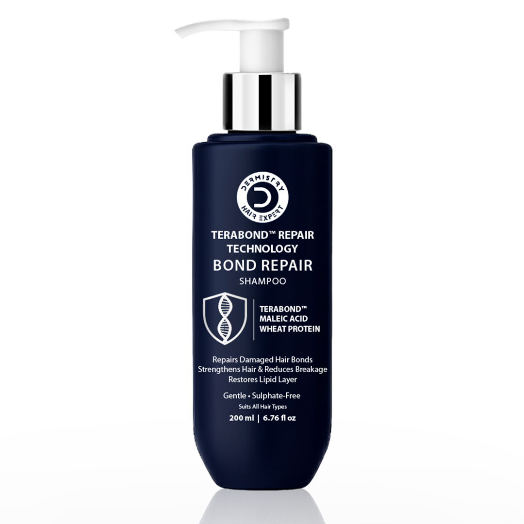 Bond repair shampoo for damaged hair