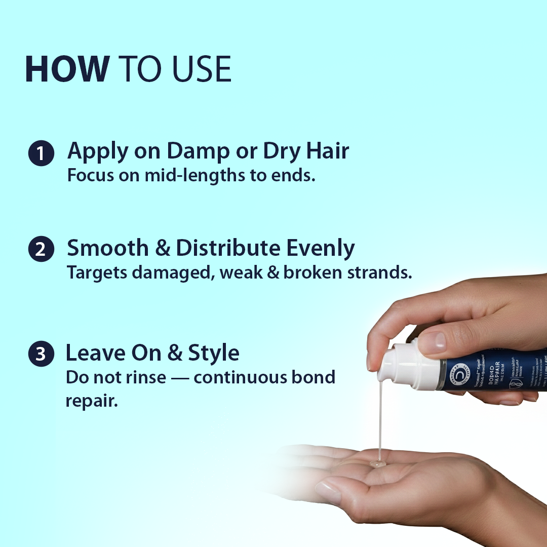 Bond strengthening hair oil