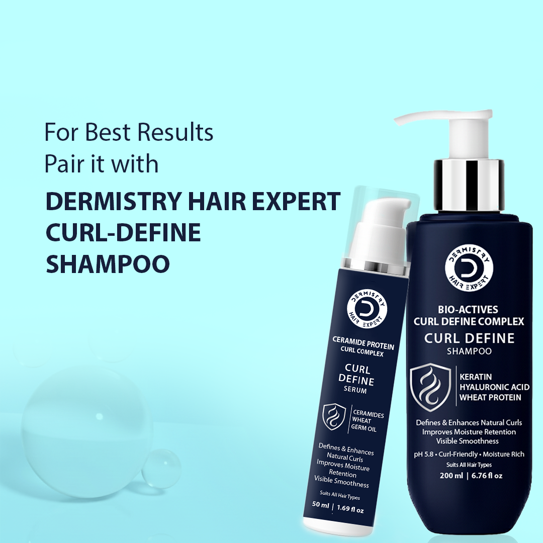 Bouncy curls defining serum