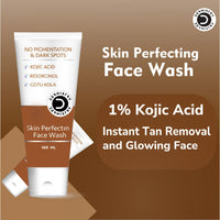 Brightening face wash foam