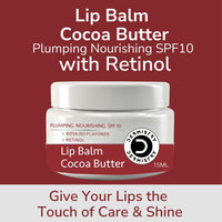 Cocoa butter lip treatment stick