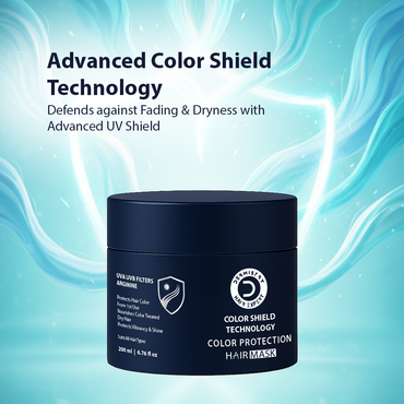 Color protecting hair treatment mask