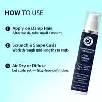 Curl control hair serum