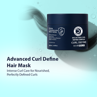 Curl definition hair mask jar