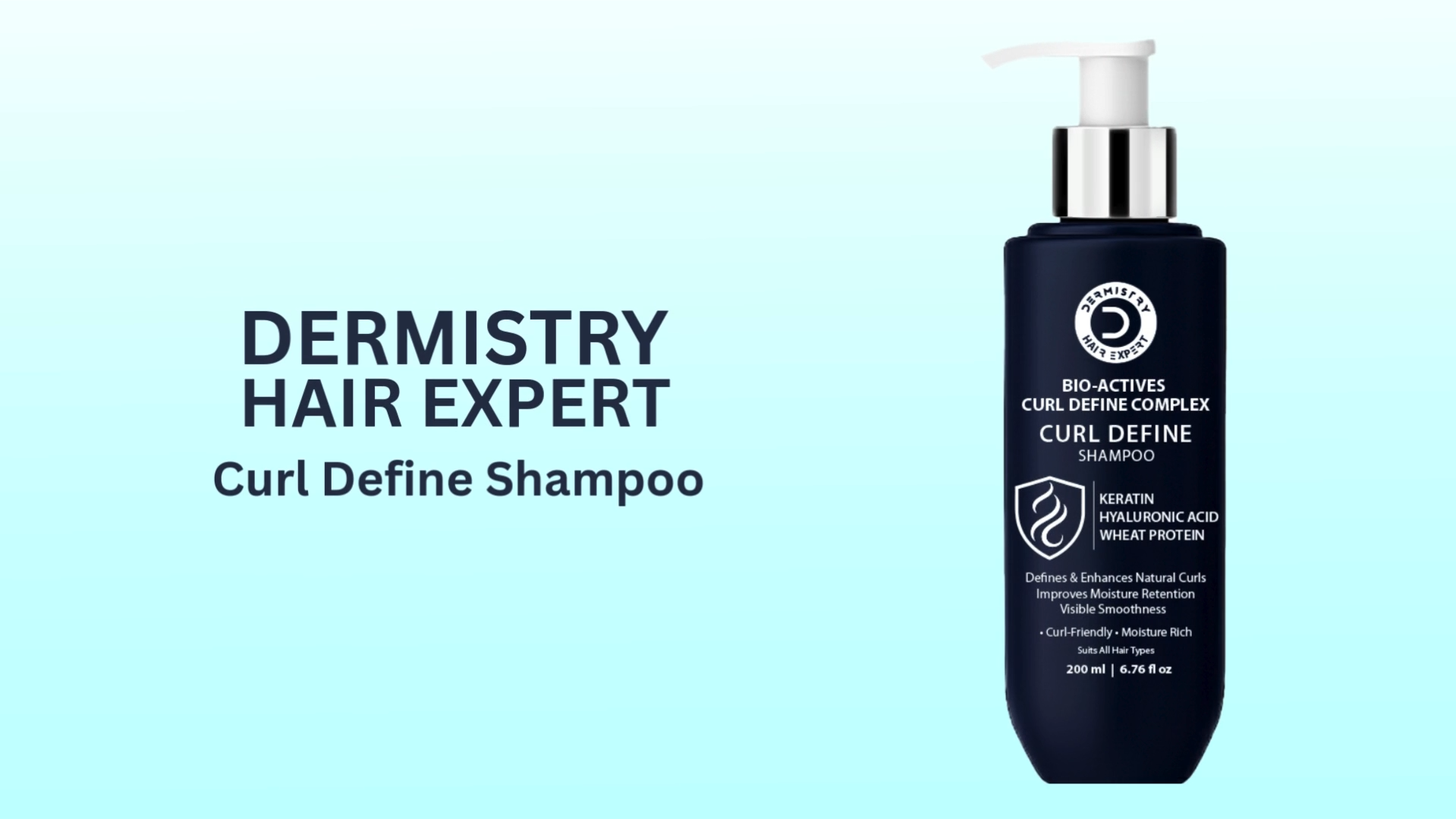 Load video: DERMISTRY
HAIR EXPERT
Curl Define Shampoo