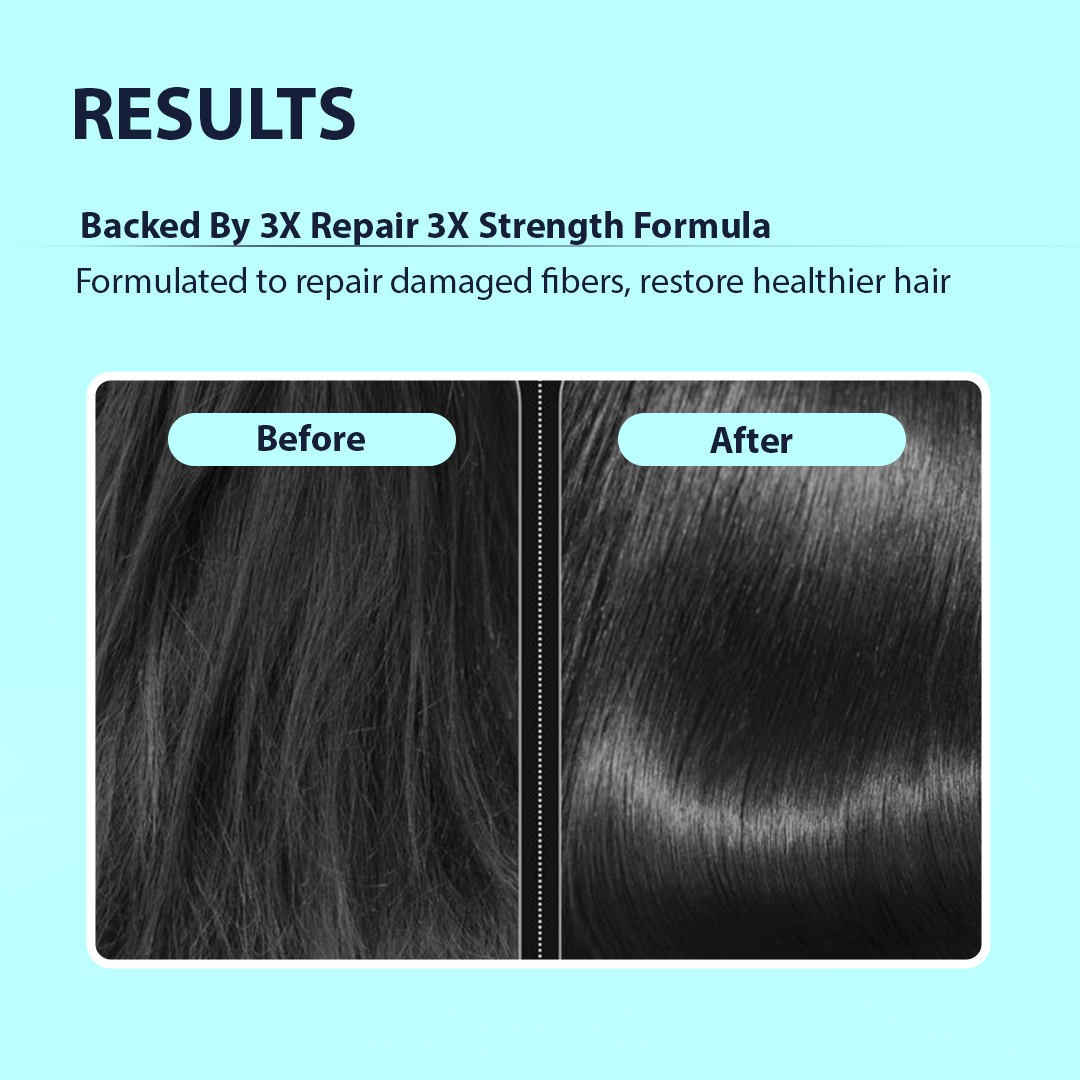 Damaged hair treatment wash