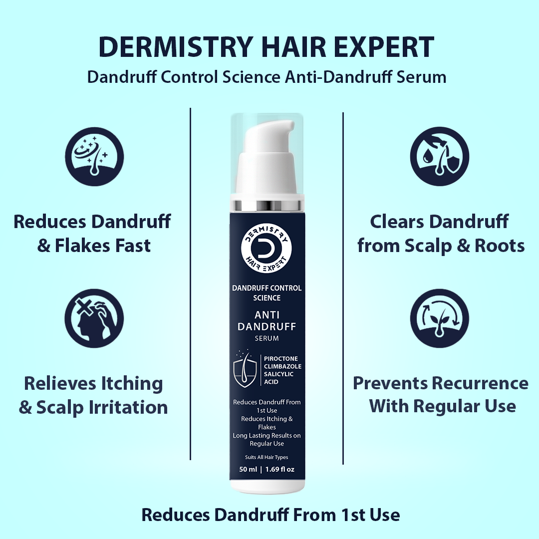 Dandruff control scalp drops
