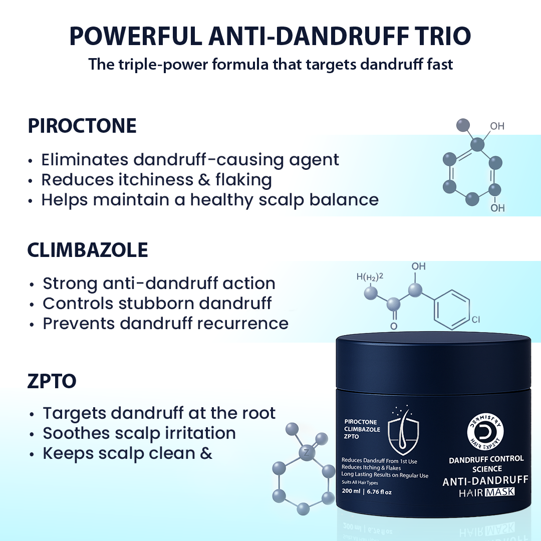 Dandruff treatment hair mask jar