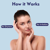 Dry skin facial cleanser