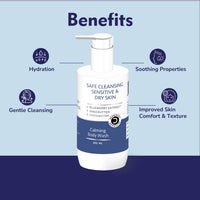 Dry skin gentle body cleanser