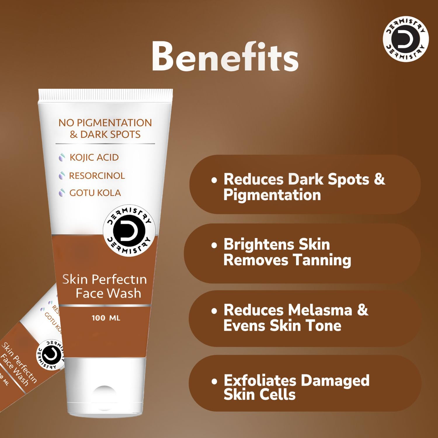 Face wash for removing tan