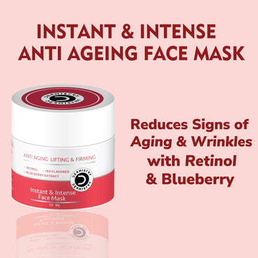 Firming face mask packaging