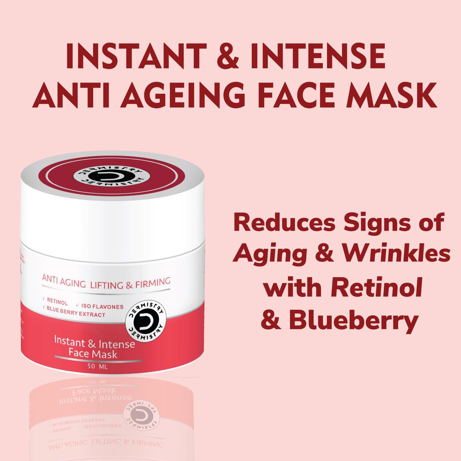Firming face mask packaging