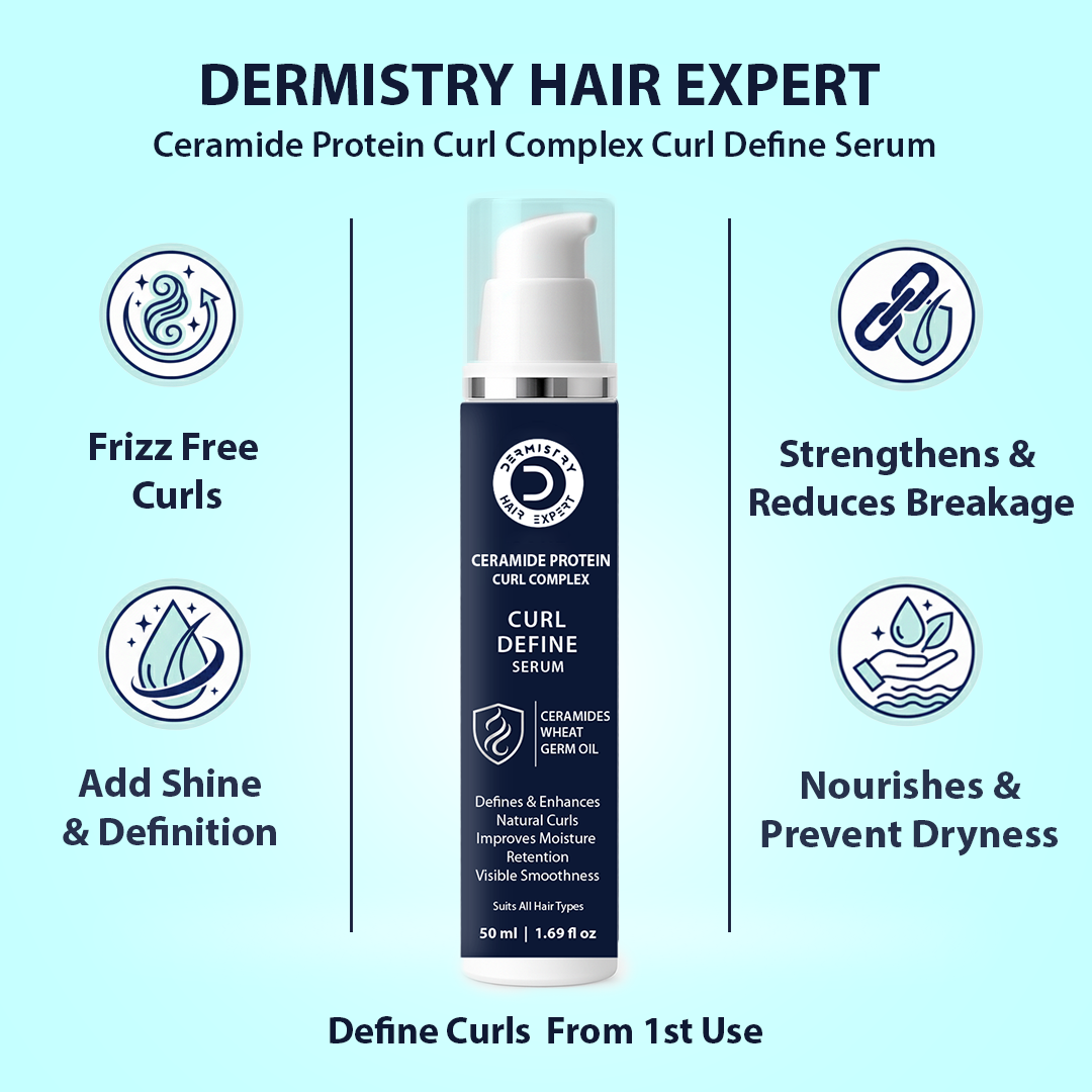 Frizz-free curl enhancing serum