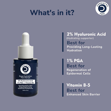 Gentle face serum for sensitive skin