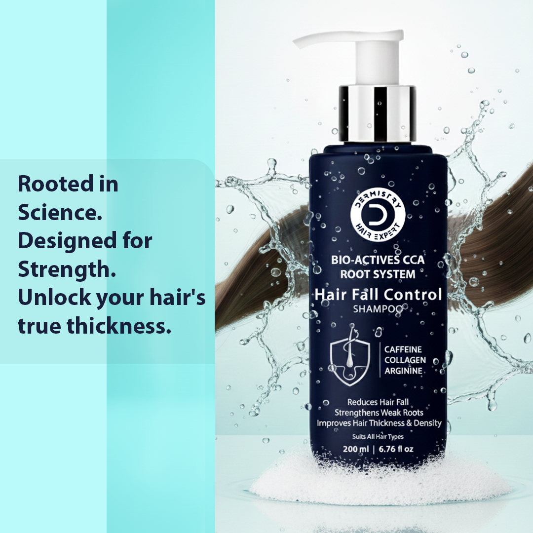 Hair fall prevention shampoo bottle