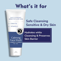 Mild cleanser for dry face