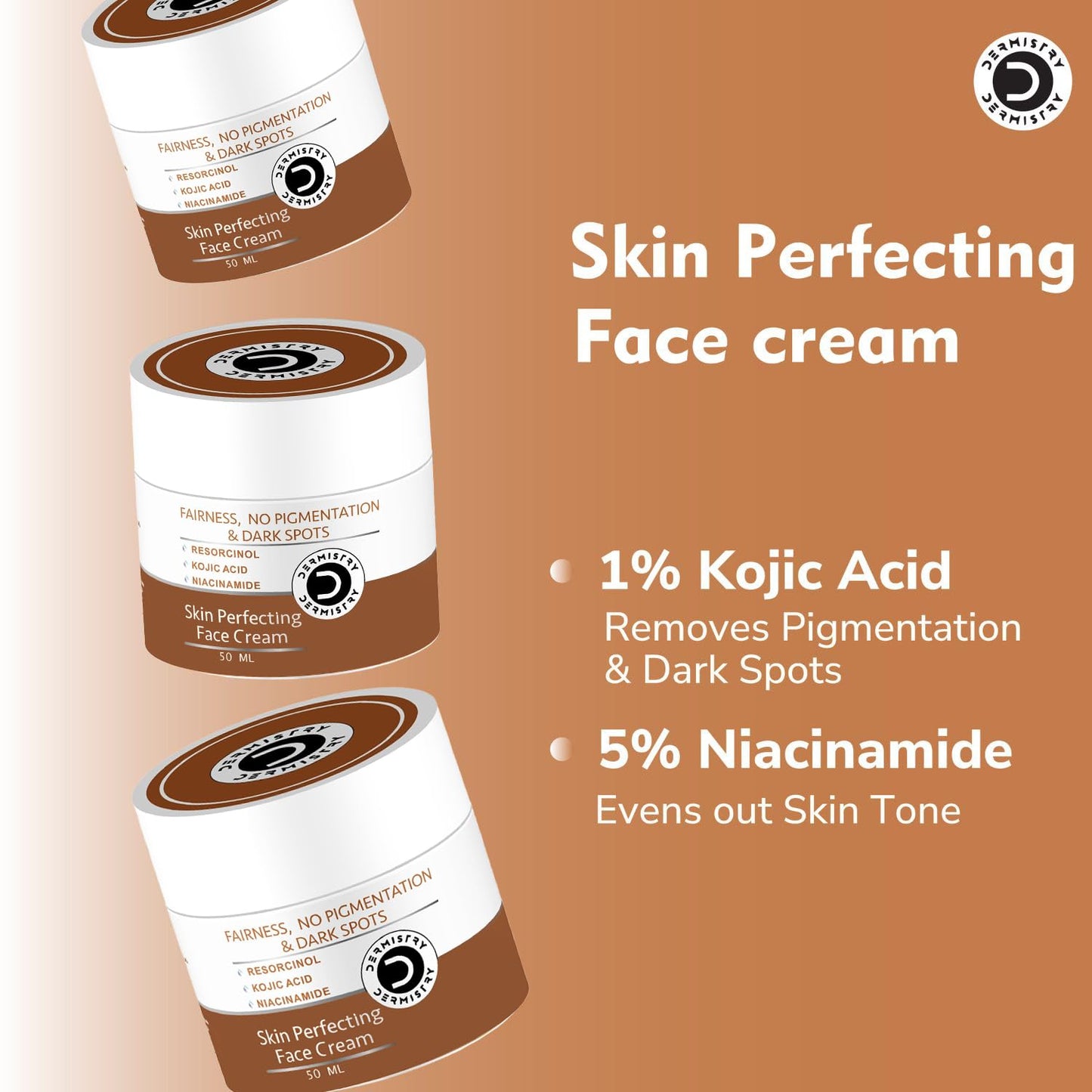 Natural kojic acid formula for dark spots