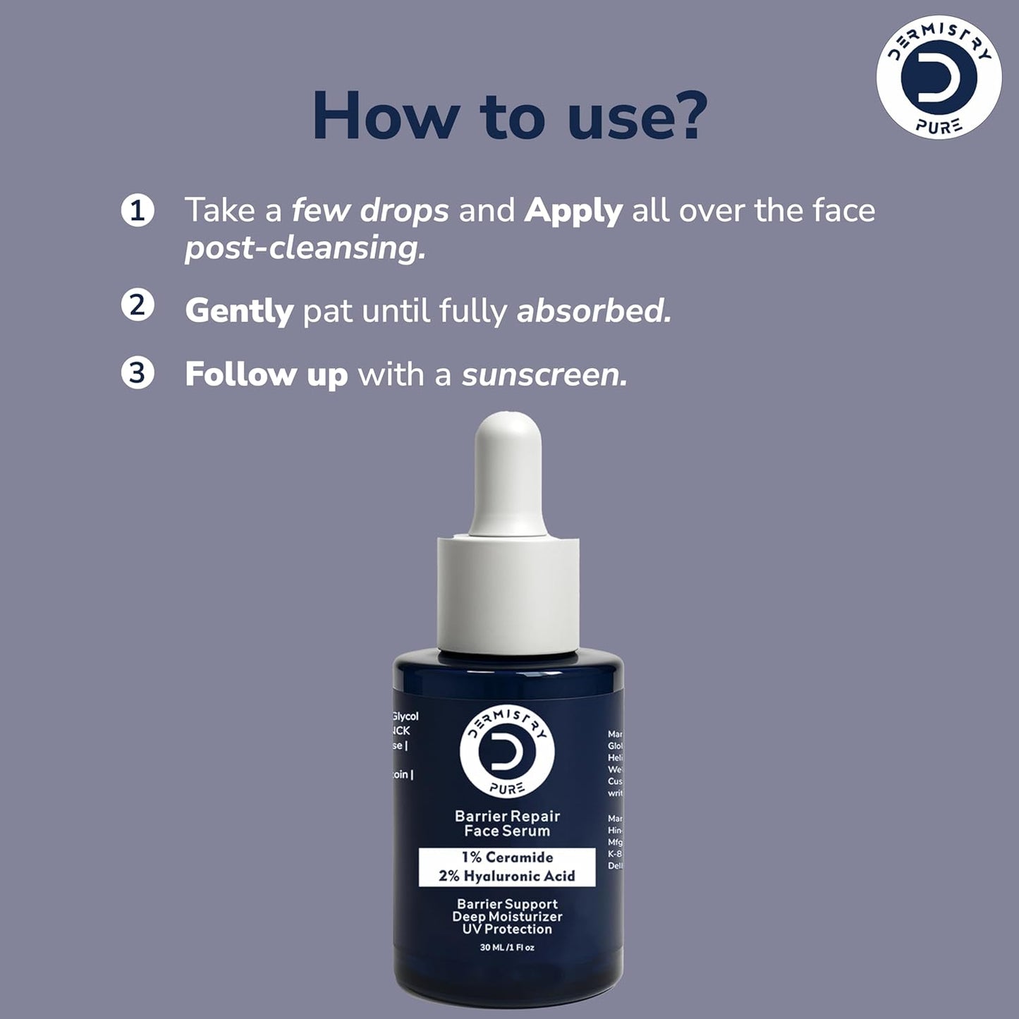 Nourishing facial serum