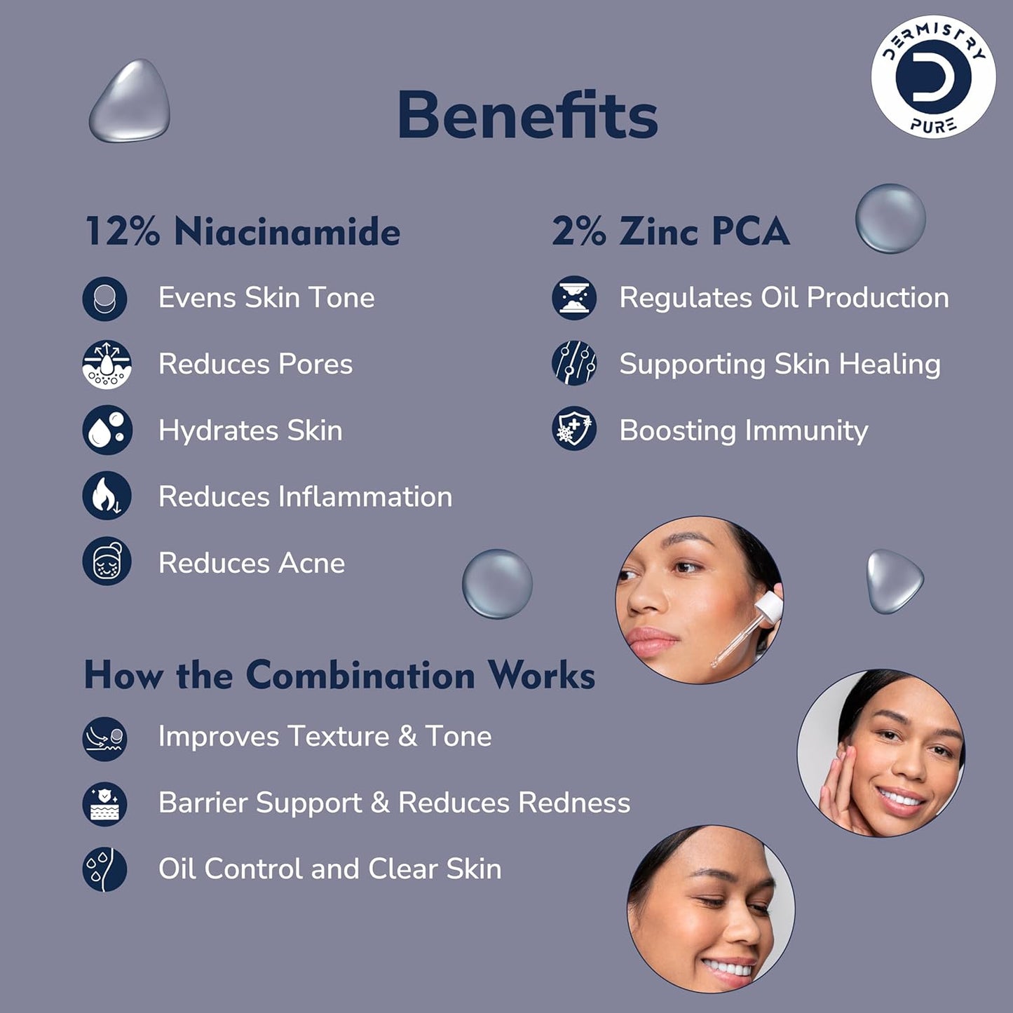 Oil control facial serum