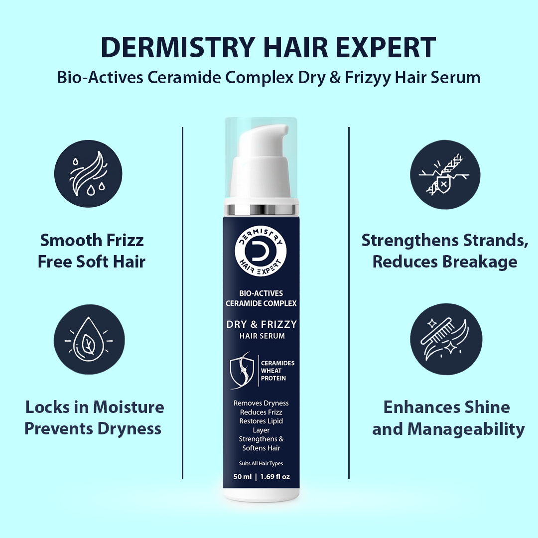 Smoothing serum for dry hair