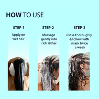 Smoothing shampoo for frizzy hair