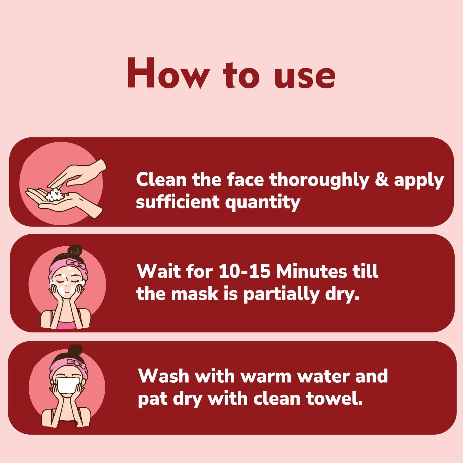 Youthful skin face mask