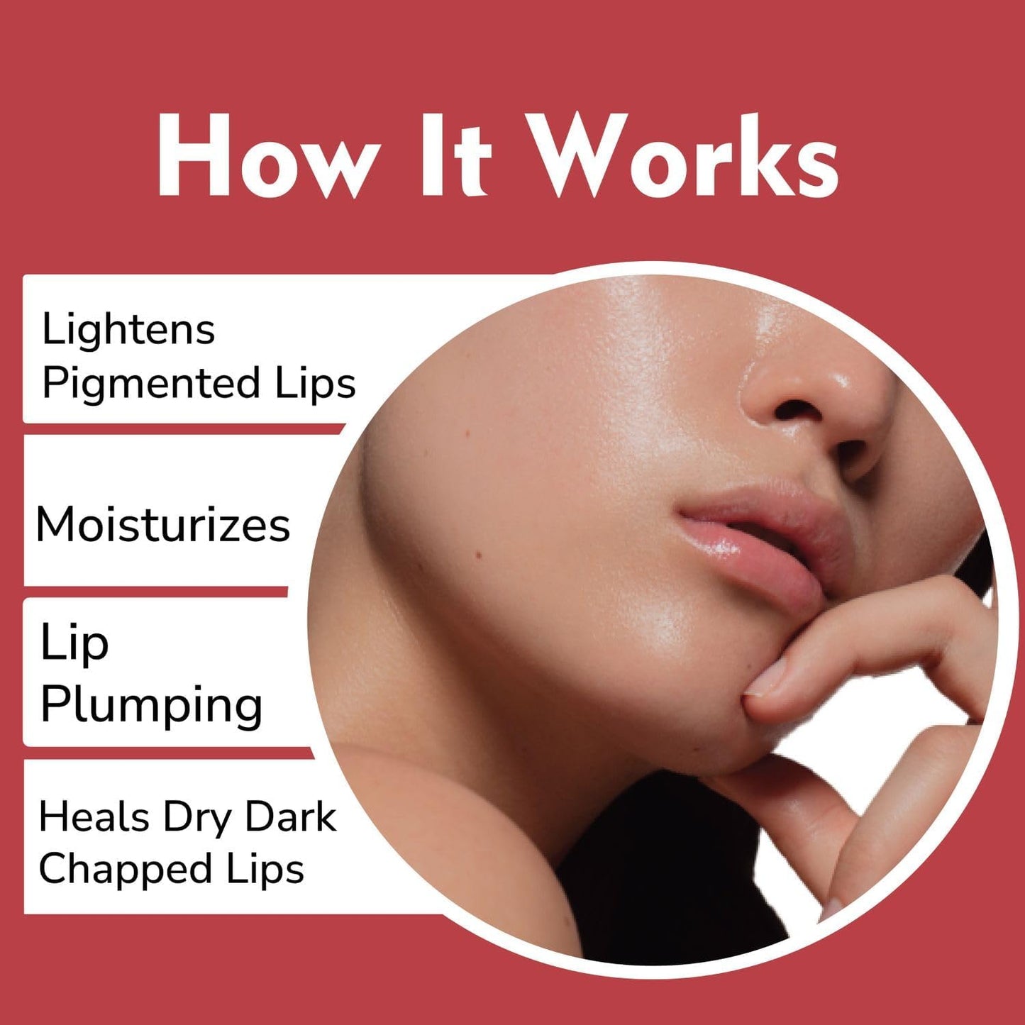 Dermistry Plumping Nourishing SPF10 Lip Balm Cocoa Butter & Strawberry for Dry Dark Chapped Lips