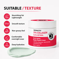 Dermistry Anti Aging Retinol Collagen Firming Lifting Moisturizer Day & Night Face Cream